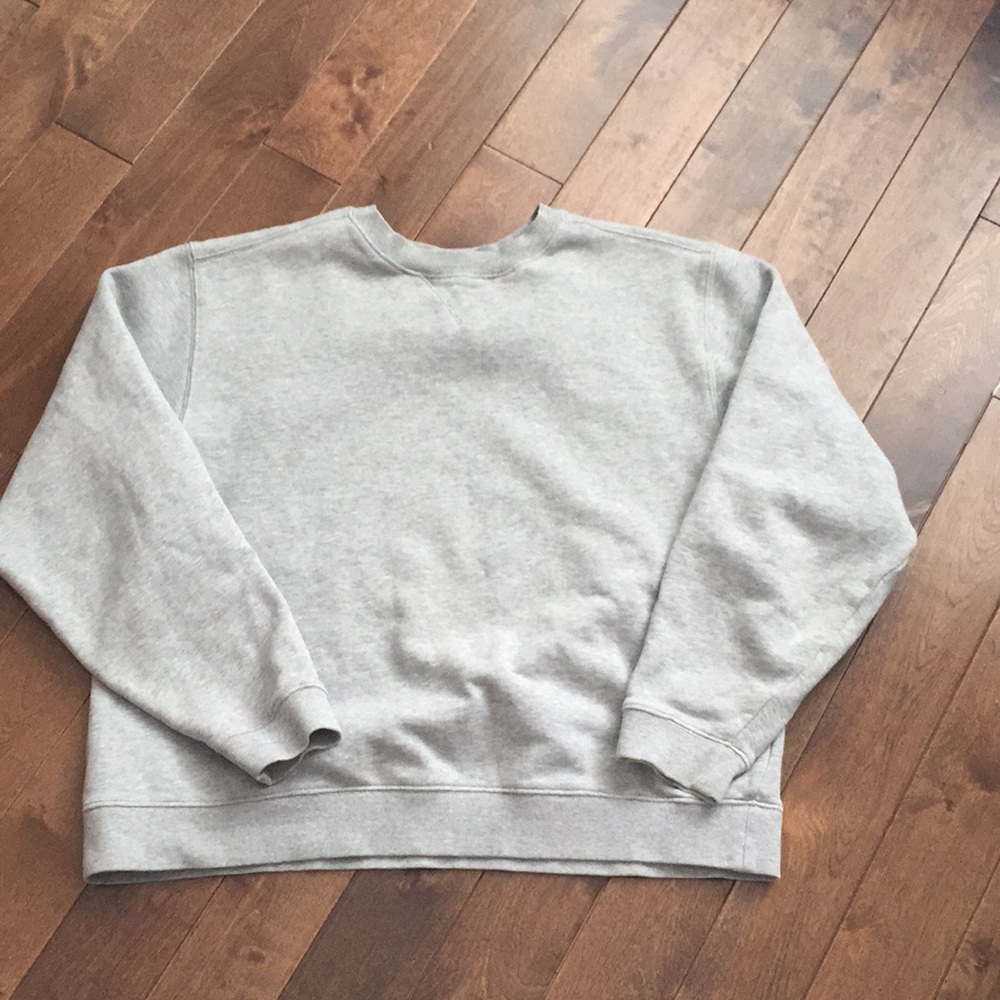 L.L Bean Crewneck Sweatshirt- Light Gray- Size L